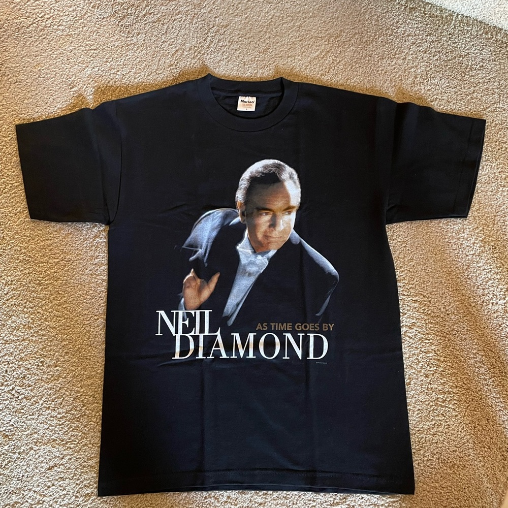Vintage Never worn Neil Diamond Tee - As Time Goes By